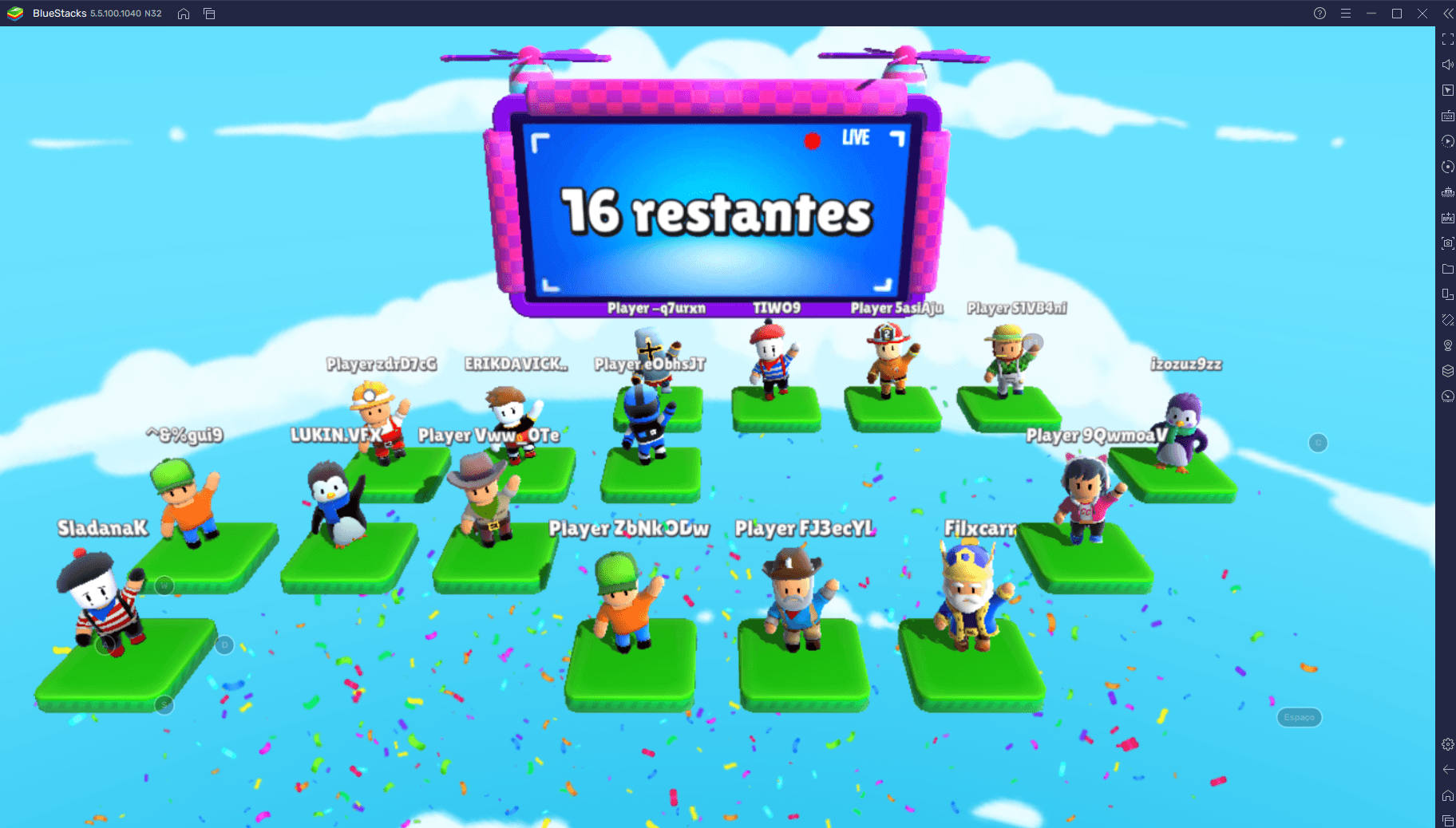 Stumble Guys: Multiplayer Royale - Testando o jogo que os