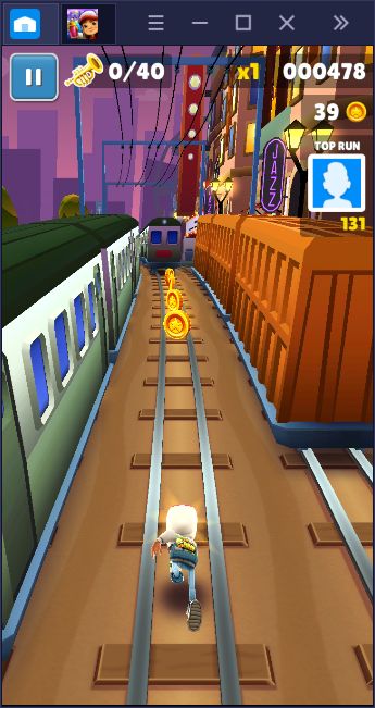 my best subways surfers run 