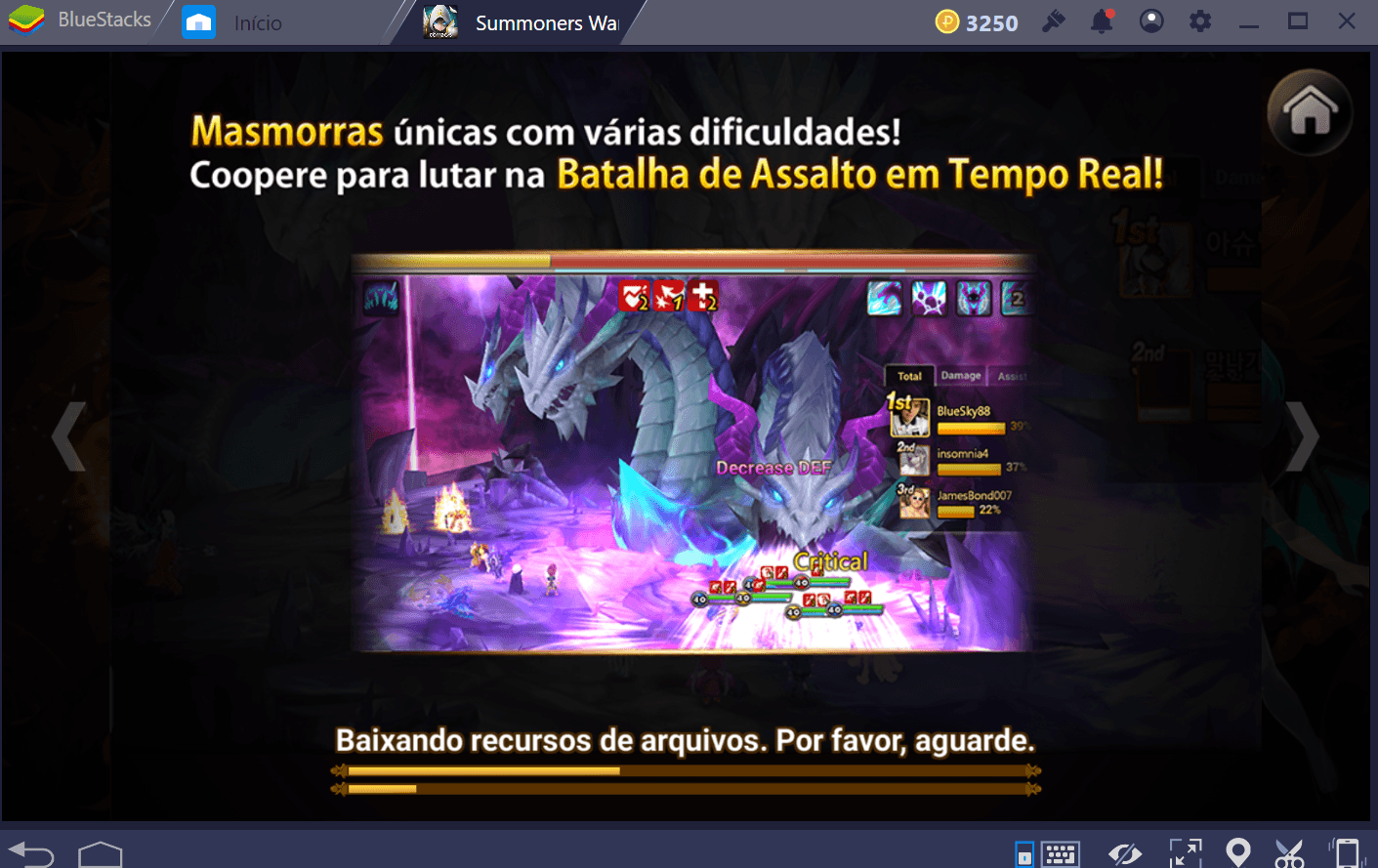 Guia para iniciantes em Summoners War