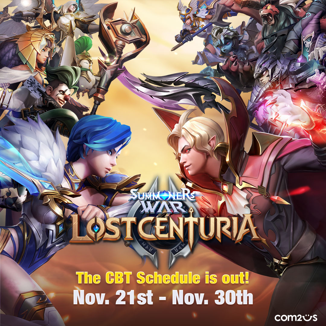 Summoners War: Lost Centuria to Enter Closed Beta Testing on 21st November