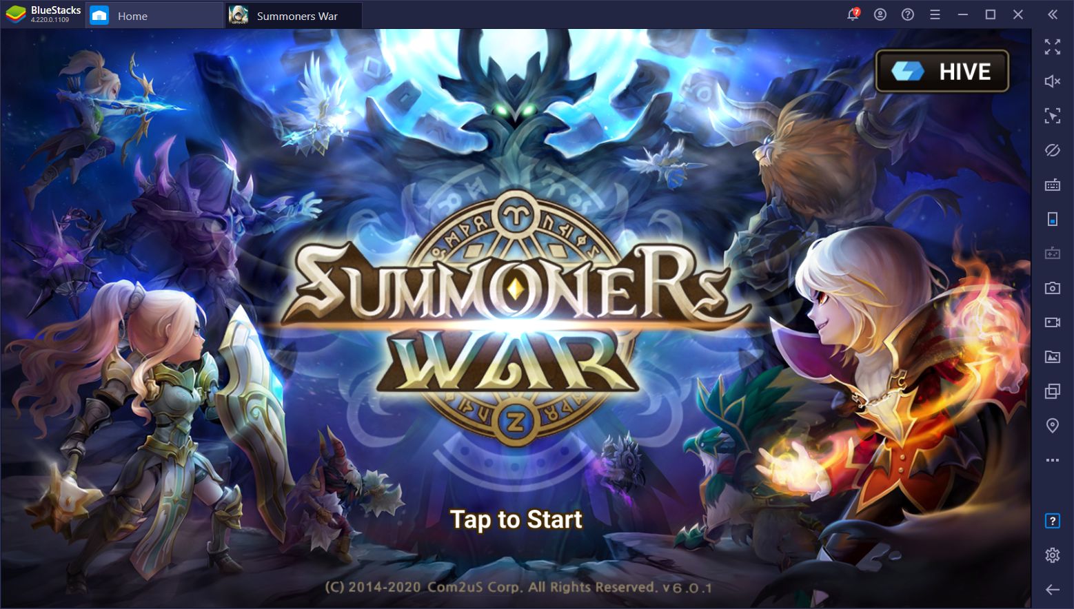 bluestacks 2 summoners war