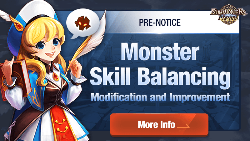 Summoners War: Sky Arena – Monster Skill Balancing Update