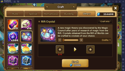 Summoners War: Sky Arena – Craft Feature for Rift Worlds, Quality of ...