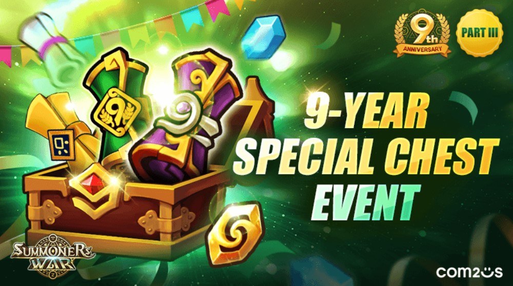 9th Year Anniversary Celebrations Starts with Patch 7.2.4 in Summoners War: Sky Arena