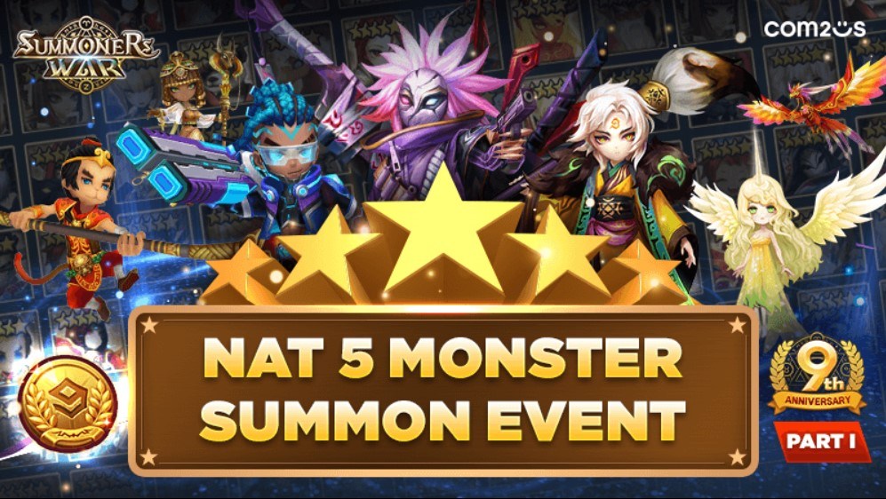 9th Year Anniversary Celebrations Starts with Patch 7.2.4 in Summoners War: Sky Arena