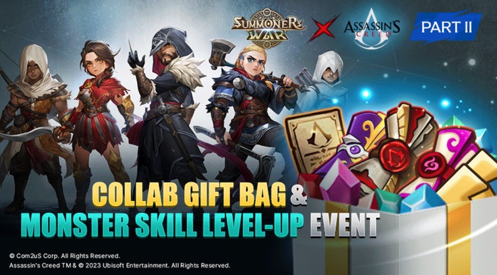 summonerswarapp on X: [Assassin's Creed] Special Part VI: Assassin's Creed  Scroll Giveaway Event 🔥 Earn points by completing Bayek's missions and get  an [Assassin's Creed Scroll]! Schedule Mar. 23rd 7pm - Apr.