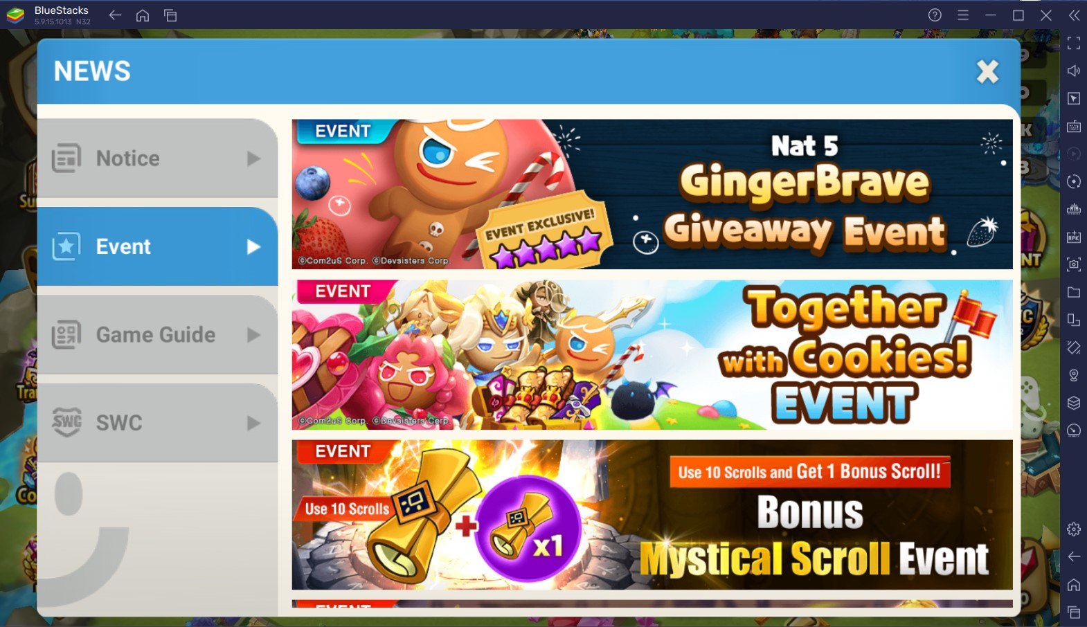 Summoners War X Cookie Run Kingdom Collaboration Events and Rewards