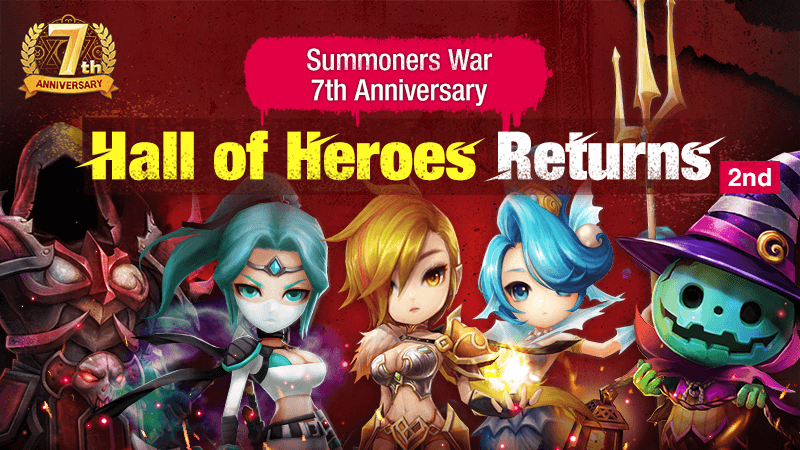 Summoners War: The Hall of Heroes Event Brings New Characters