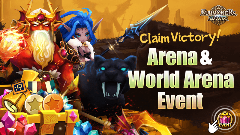 Summoners War - Claim Victory at the Arena and World Arena Event