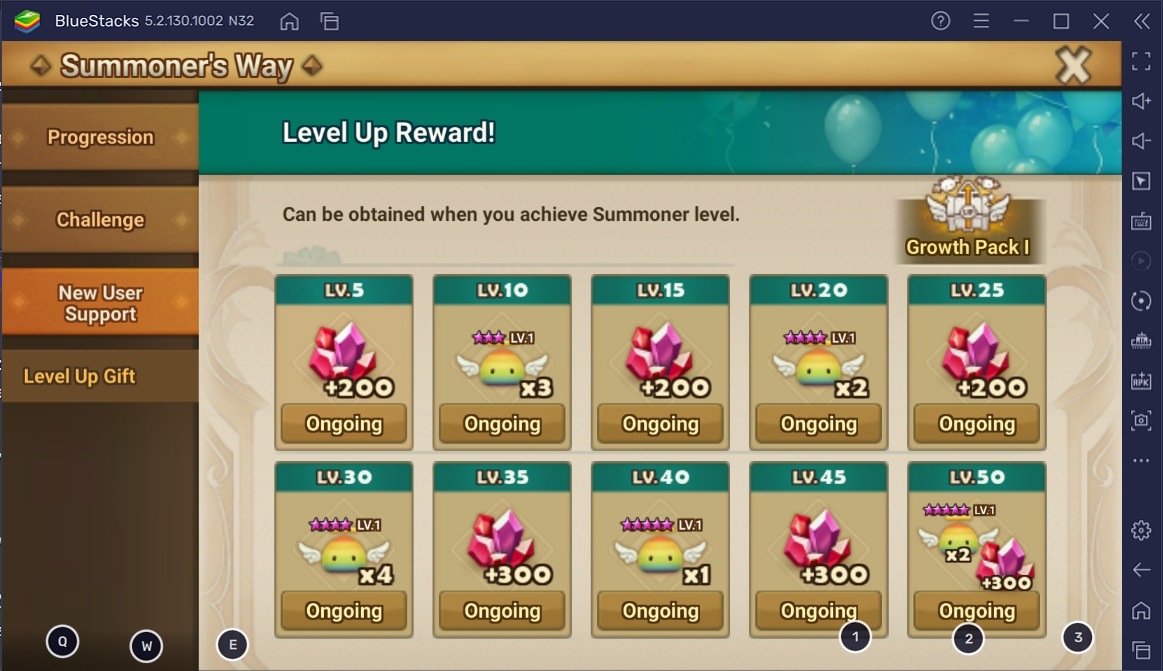 Summoners War: New User Support Welcome Event Update