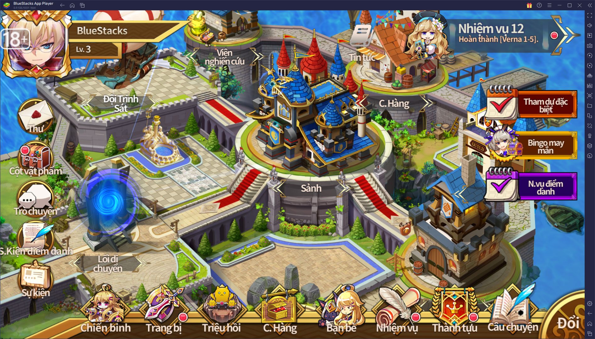 Cùng chơi Super Fantasy War trên PC với BlueStacks