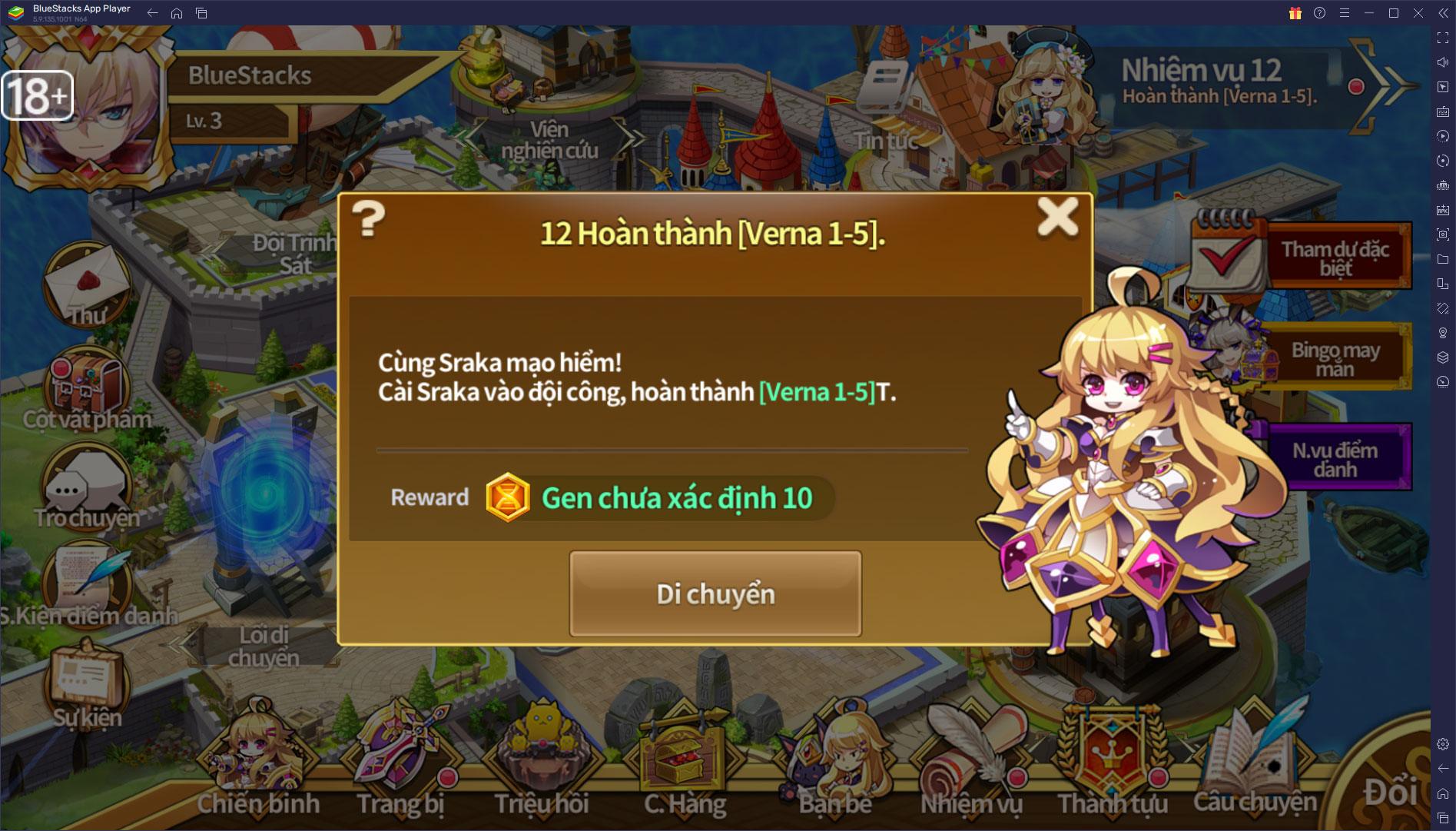 Cùng chơi Super Fantasy War trên PC với BlueStacks