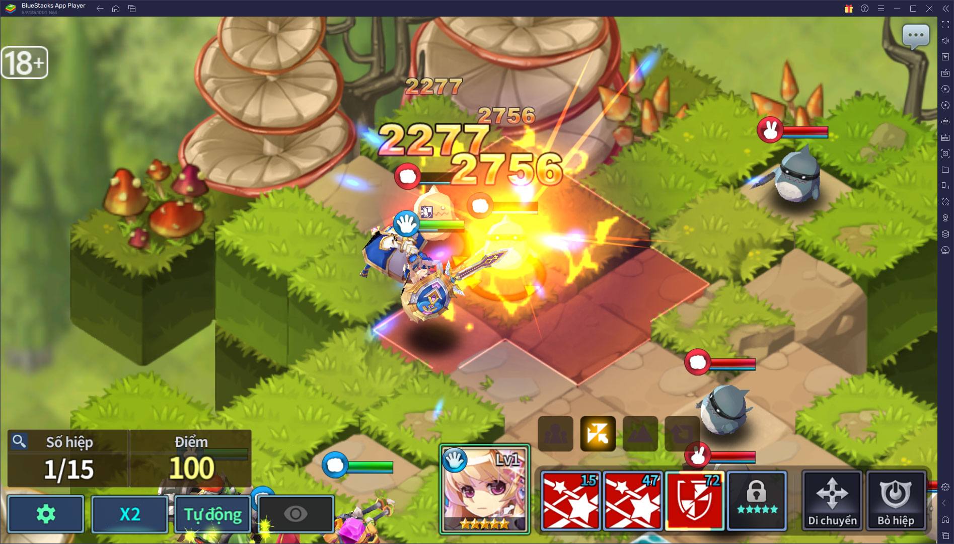 Cùng chơi Super Fantasy War trên PC với BlueStacks