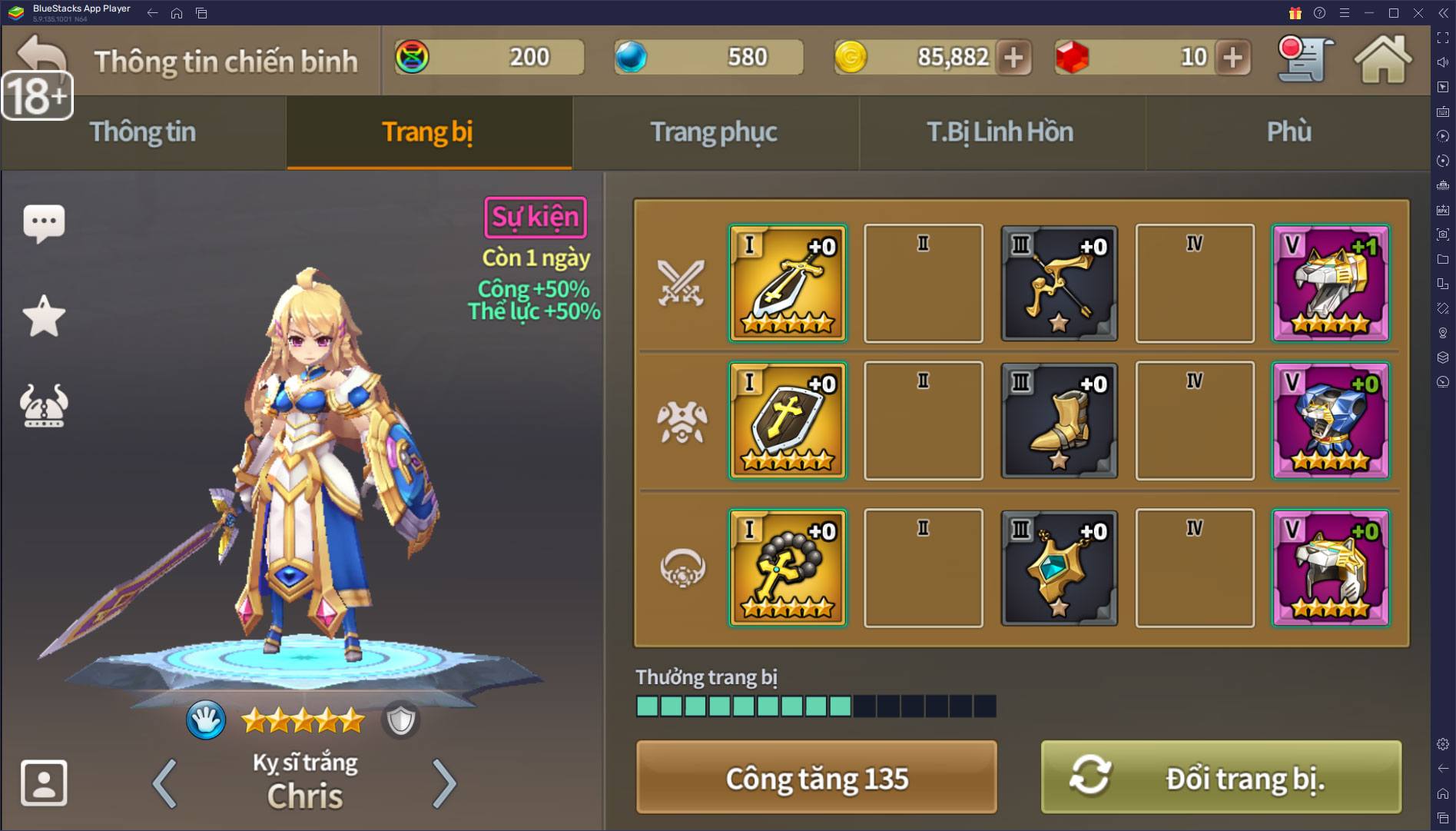 Cùng chơi Super Fantasy War trên PC với BlueStacks