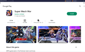 How to Play Super Mech War on PC with BlueStacks