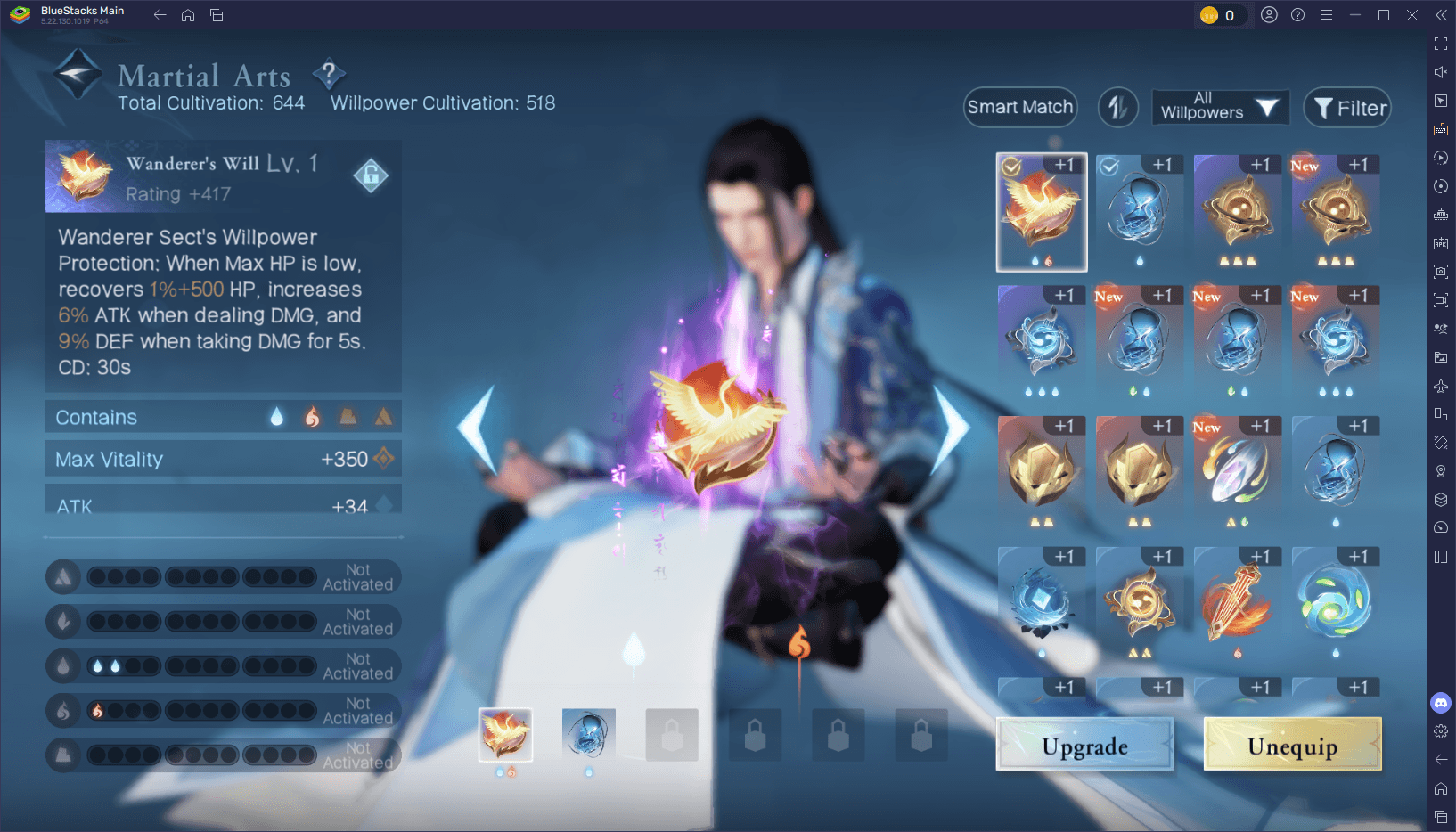 SWORD OF JUSTICE Willpowers Guide – How to Build and Upgrade Your Core Power