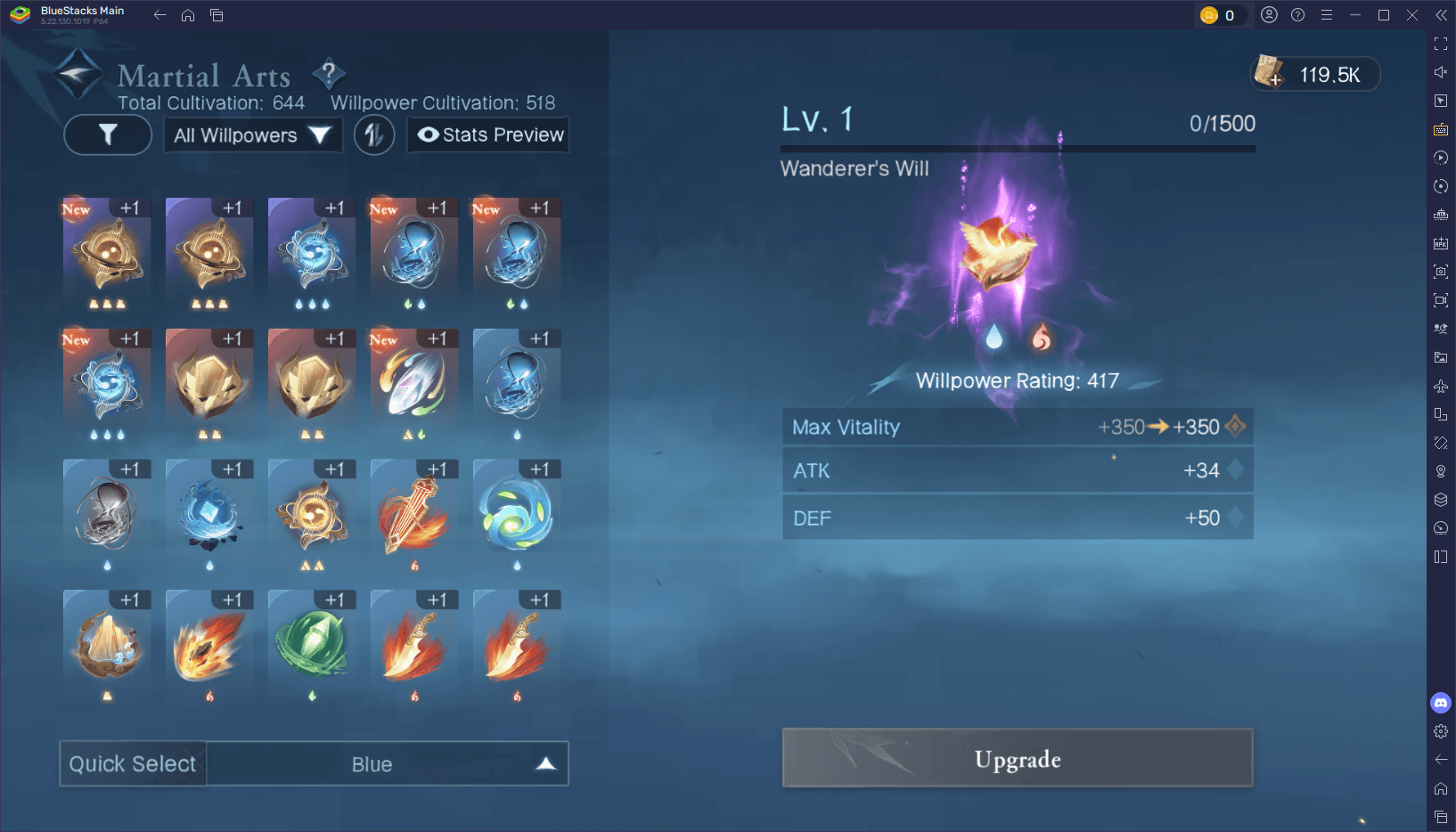 SWORD OF JUSTICE Willpowers Guide – How to Build and Upgrade Your Core Power