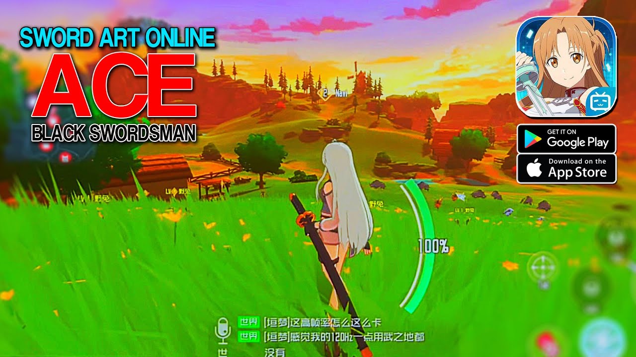 NOVO MMORPG SWORD ART ONLINE BLACK SWORDSMAN ACE MOBILE