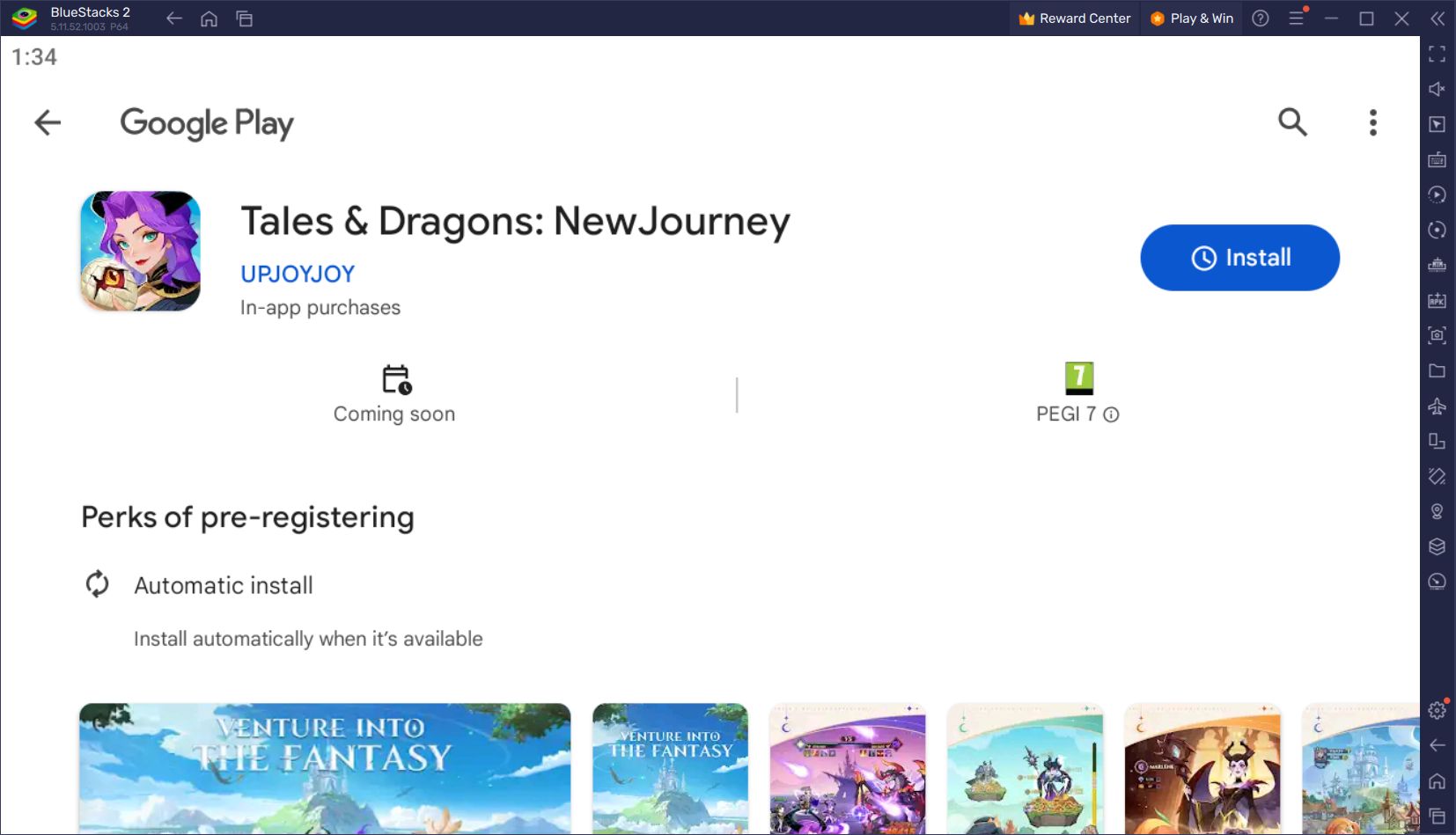 Play Tales & Dragons: New Journey with BlueStacks, Start a New Adventure on PC