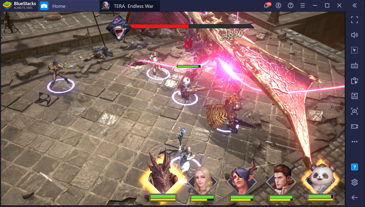 Save Arborea from the Argon in the Brand-new TERA: Endless War (Now on BlueStacks)