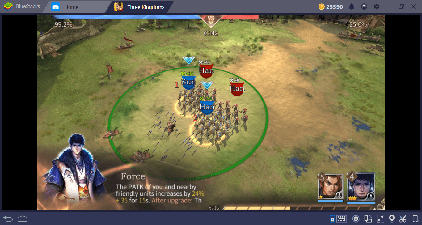 Let’s Play Three Kingdoms: Epic War On BlueStacks