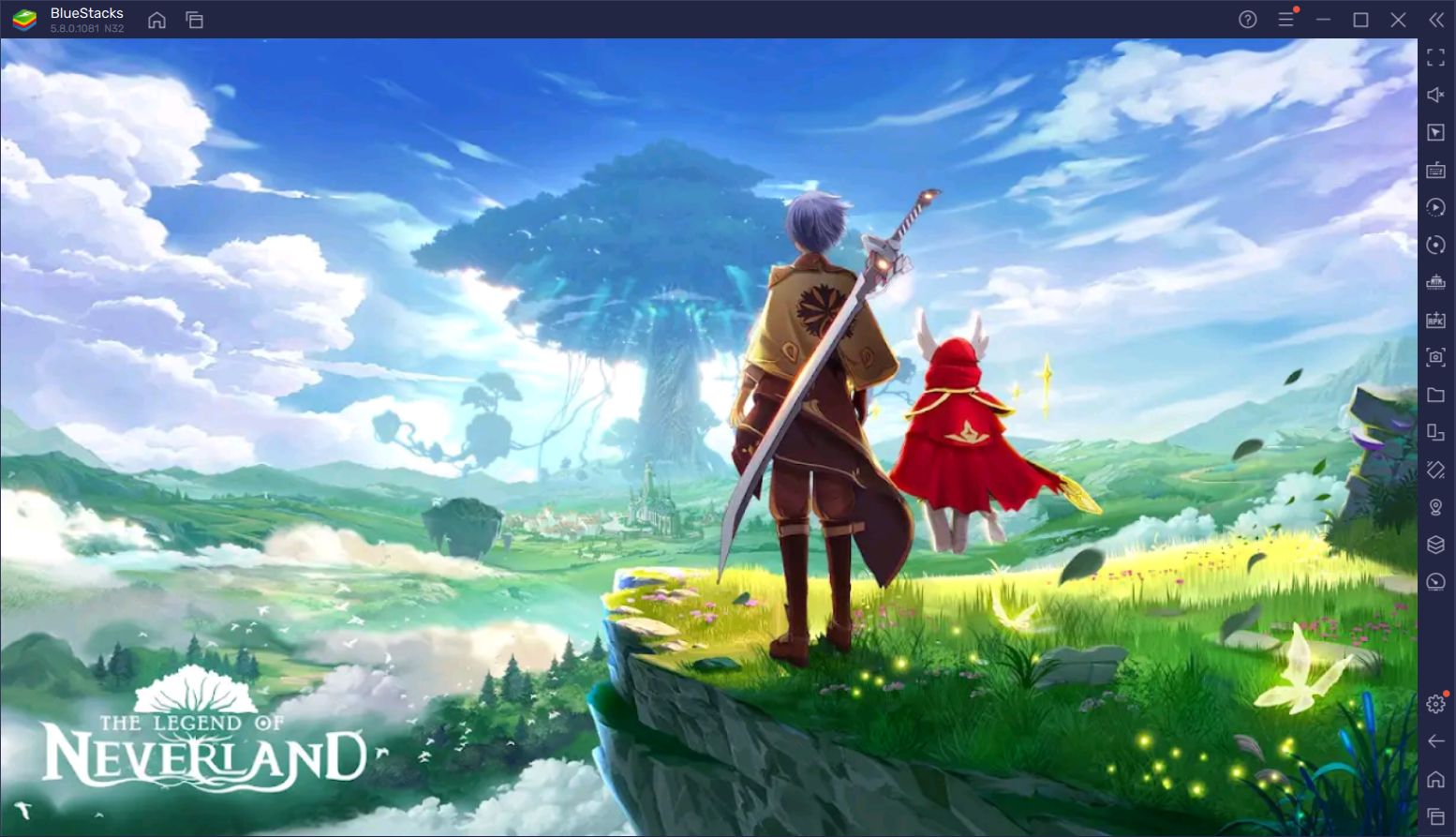 The Legend of Neverland Oyununu BlueStacks ile PC’de Oynayabilirsiniz