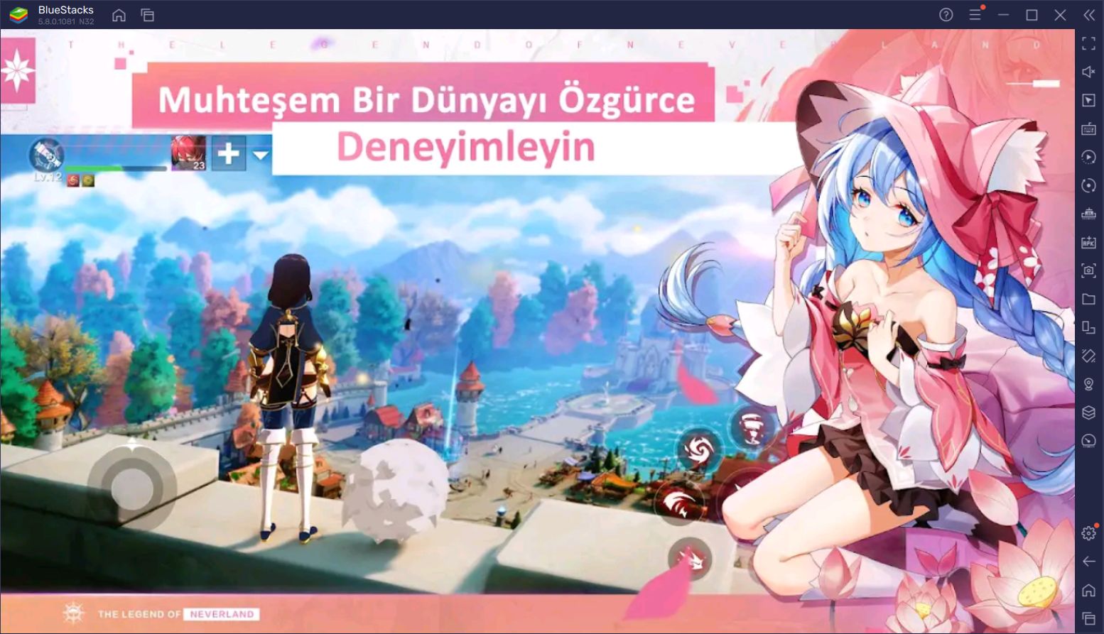 The Legend of Neverland Oyununu BlueStacks ile PC’de Oynayabilirsiniz