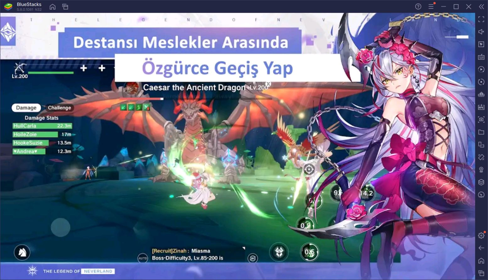 The Legend of Neverland Oyununu BlueStacks ile PC’de Oynayabilirsiniz