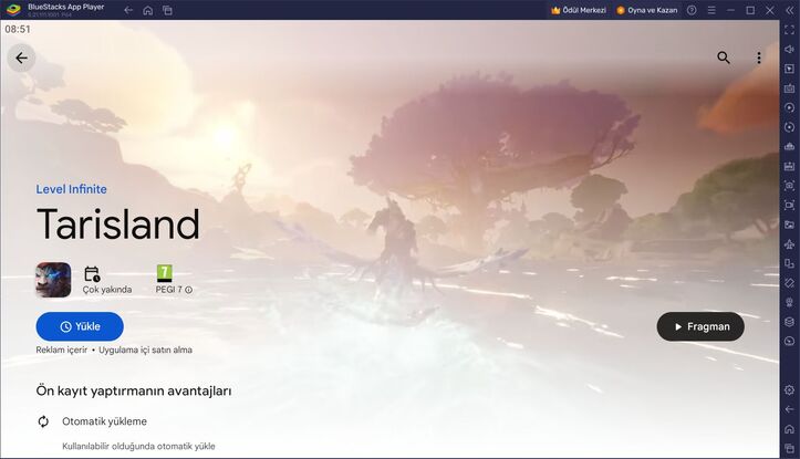 BlueStacks ile Tarisland PC Kurulum Rehberi