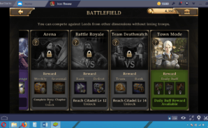 Iron Throne Town Mode Guide