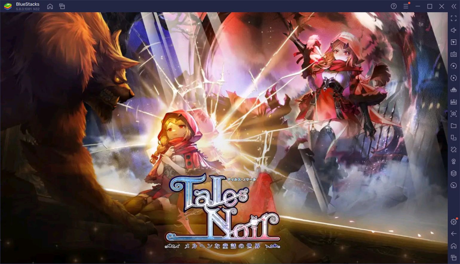 Tales Noir BlueStacks ile PC’de Nasıl Oynanır?