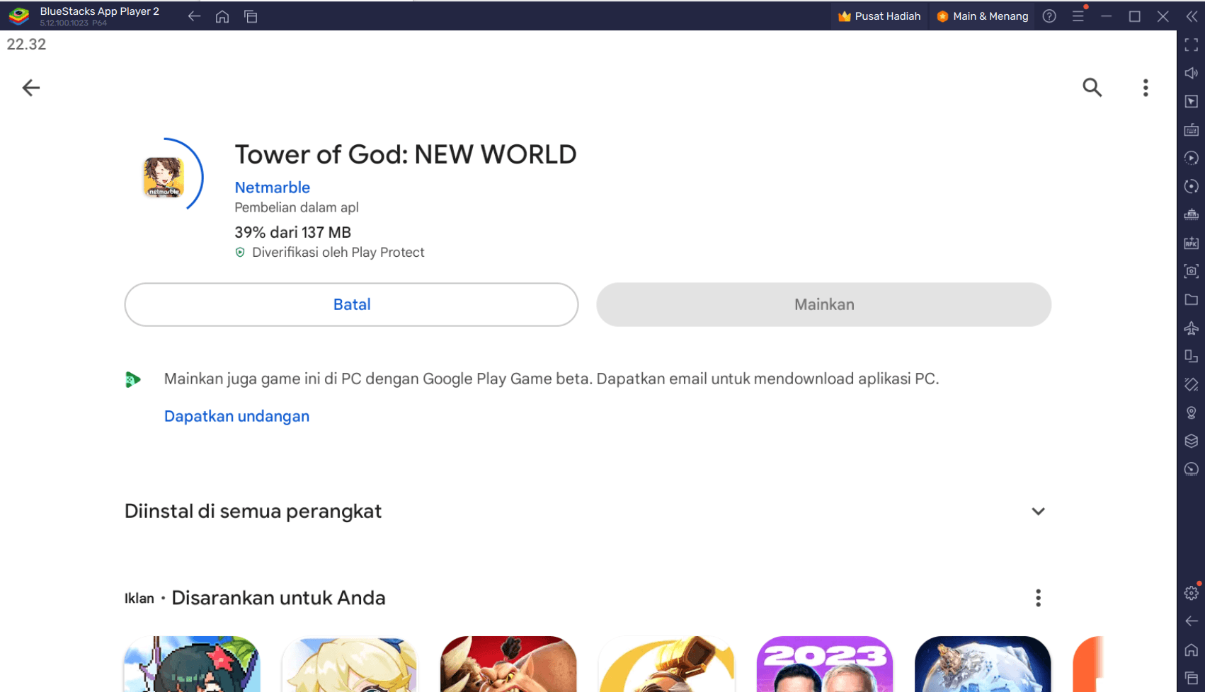 Cara Mudah Memainkan Tower of God: New World di PC Dengan BlueStacks
