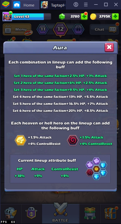 A Guide to the Six Factions in Tap Tap Heroes
