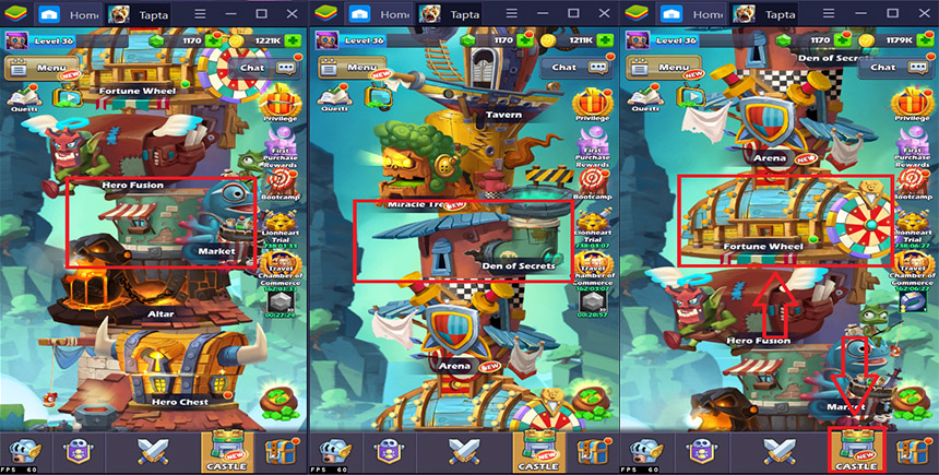 Where And How To Farm More Gold And Purple Souls In Tap Tap Heroes |  Bluestacks