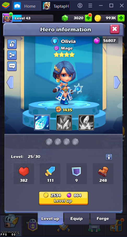 Upgrade Guide - How to empower your favorite hero in Tap Tap Heroes