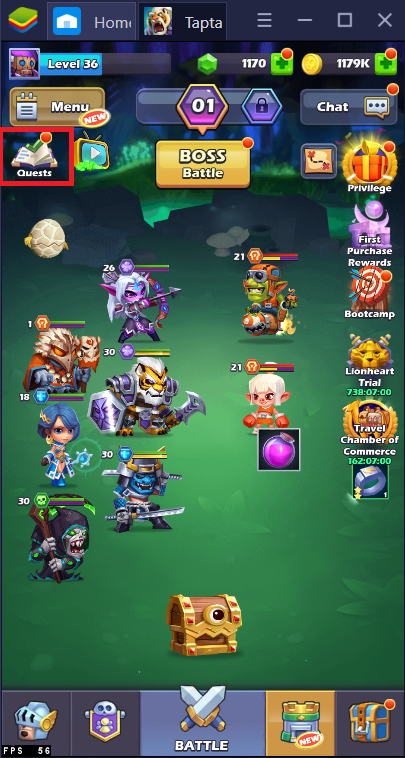 Where and How to Farm More Gold and Purple Souls in Tap Tap Heroes