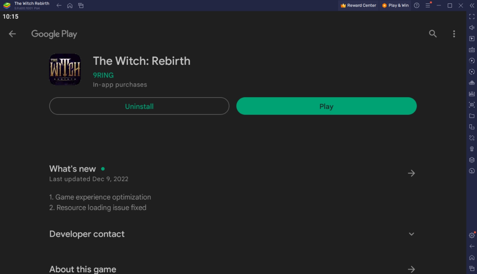 Comment Jouer à The Witch: Rebirth sur PC avec BlueStacks
