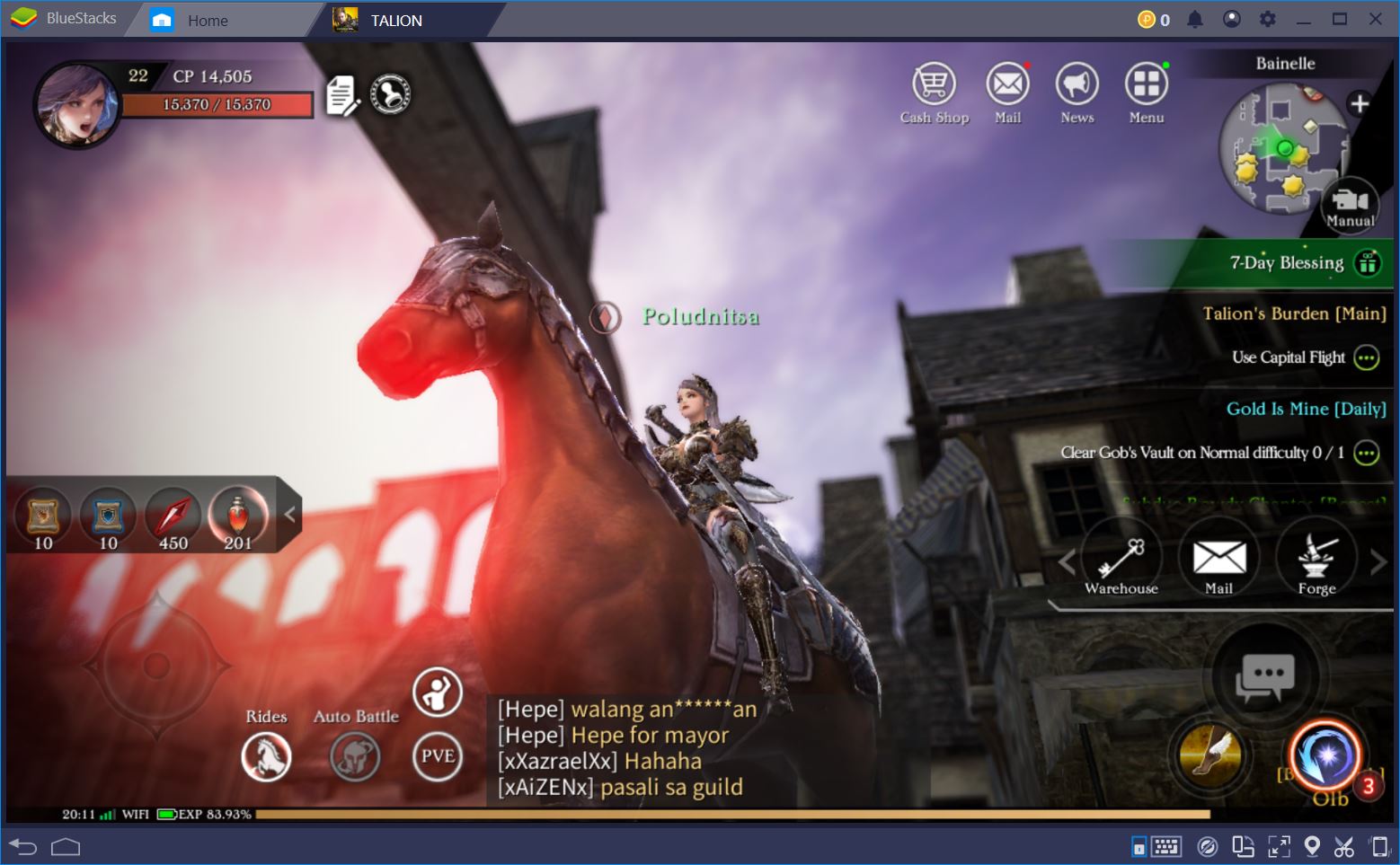 How to Install and Customize Talion with BlueStacks