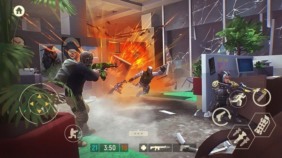 Cómo instalar y jugar Tacticool - shooter 5 contra 5: juegos de fuego táctico en PC con BlueStacks