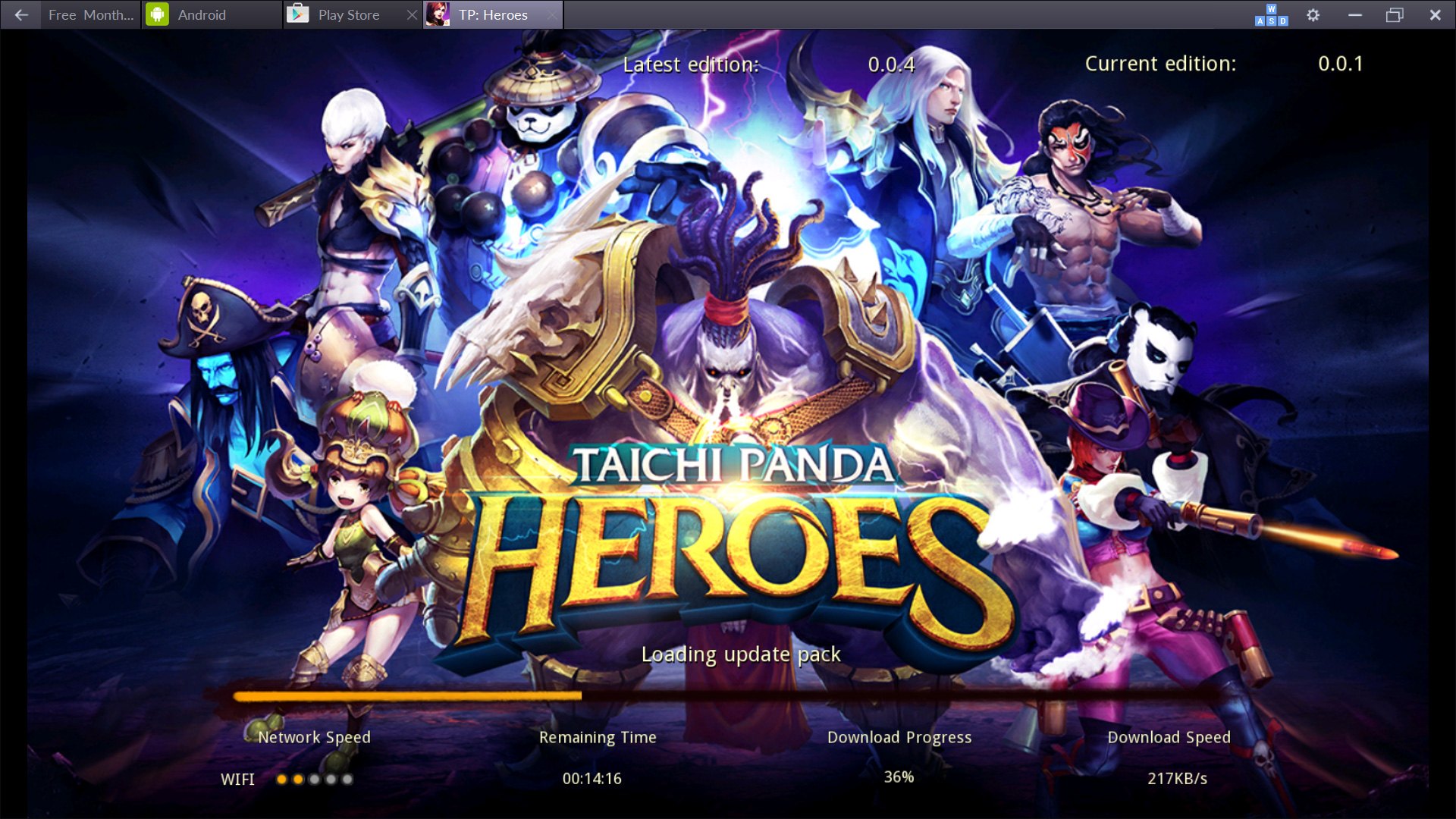 taichi panda heroes mount stones