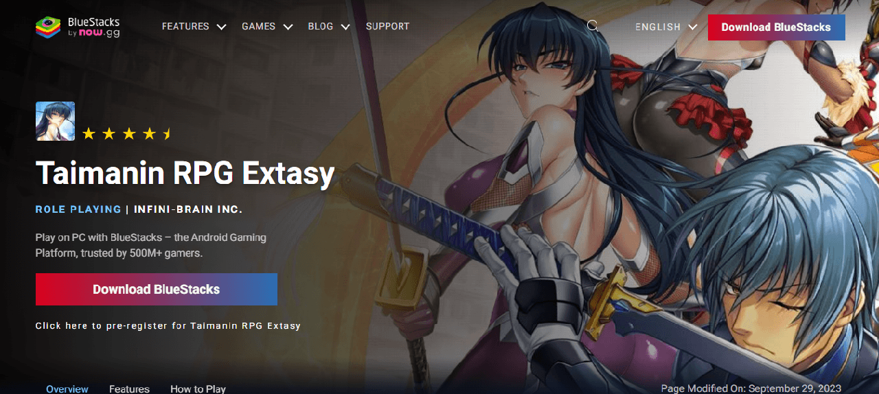 How to Play Taimanin RPG Extasy on PC With BlueStacks