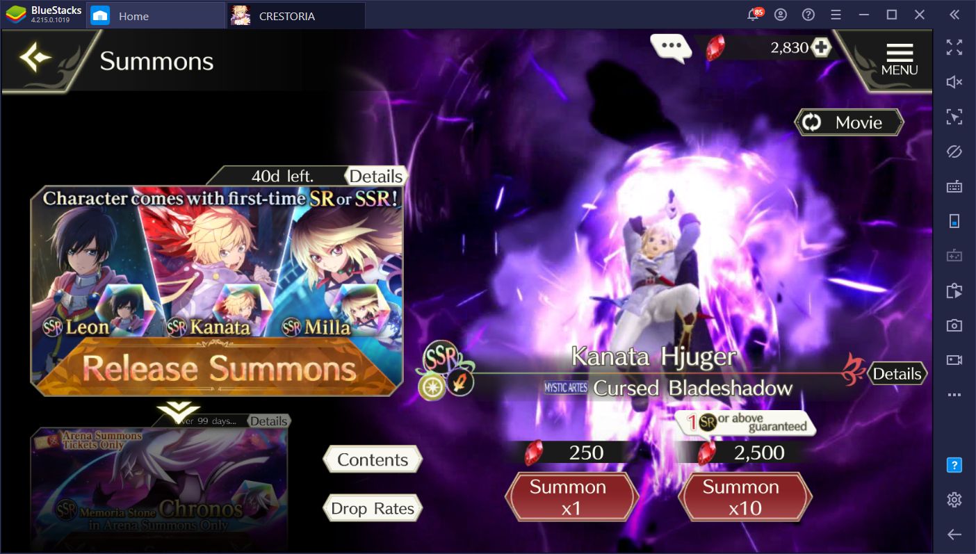 How to Play Tales of Crestoria on PC with BlueStacks