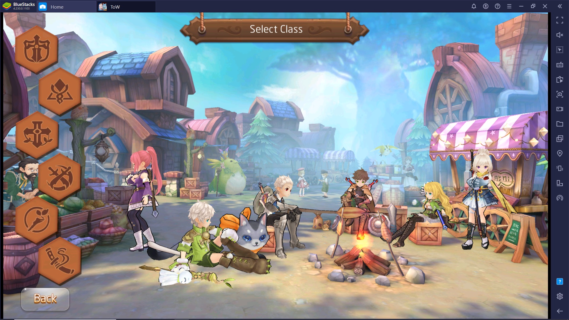 La scelta della classe in Tales of Wind – Come iniziare l’avventura