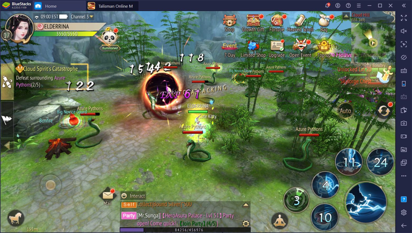 Talisman Online Mobile Gameplay 