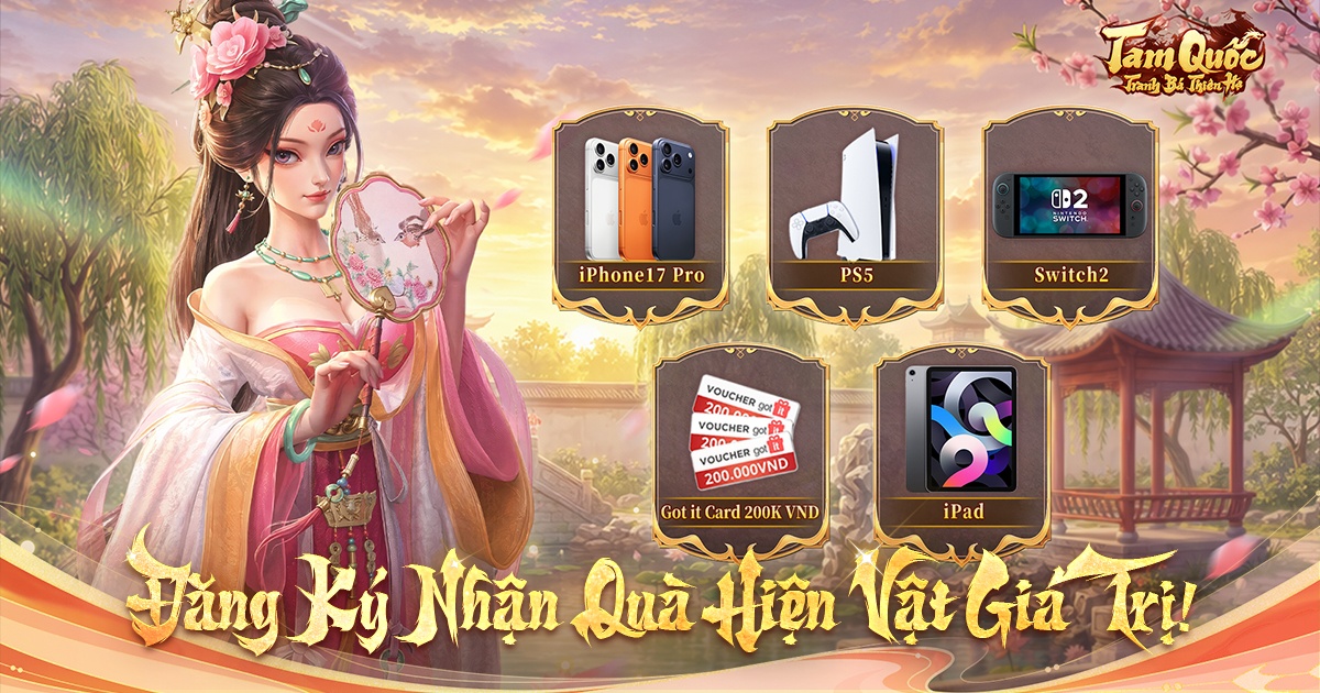 Game SLG Tam Quốc hành quân tự do "Tam Quốc: Tranh Bá Thiên Hạ" chính thức mở đăng ký trước! Ra mắt trailer CG, hẹn trước nhận miễn phí Quan Vũ!