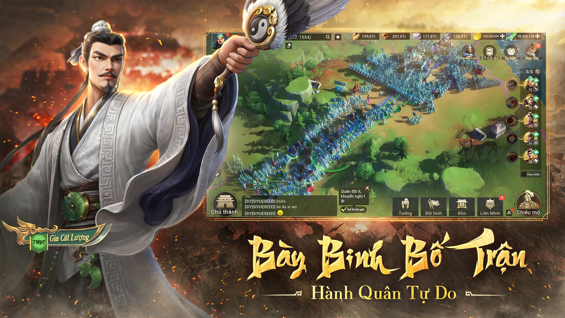 Game SLG Tam Quốc hành quân tự do "Tam Quốc: Tranh Bá Thiên Hạ" chính thức mở đăng ký trước! Ra mắt trailer CG, hẹn trước nhận miễn phí Quan Vũ!