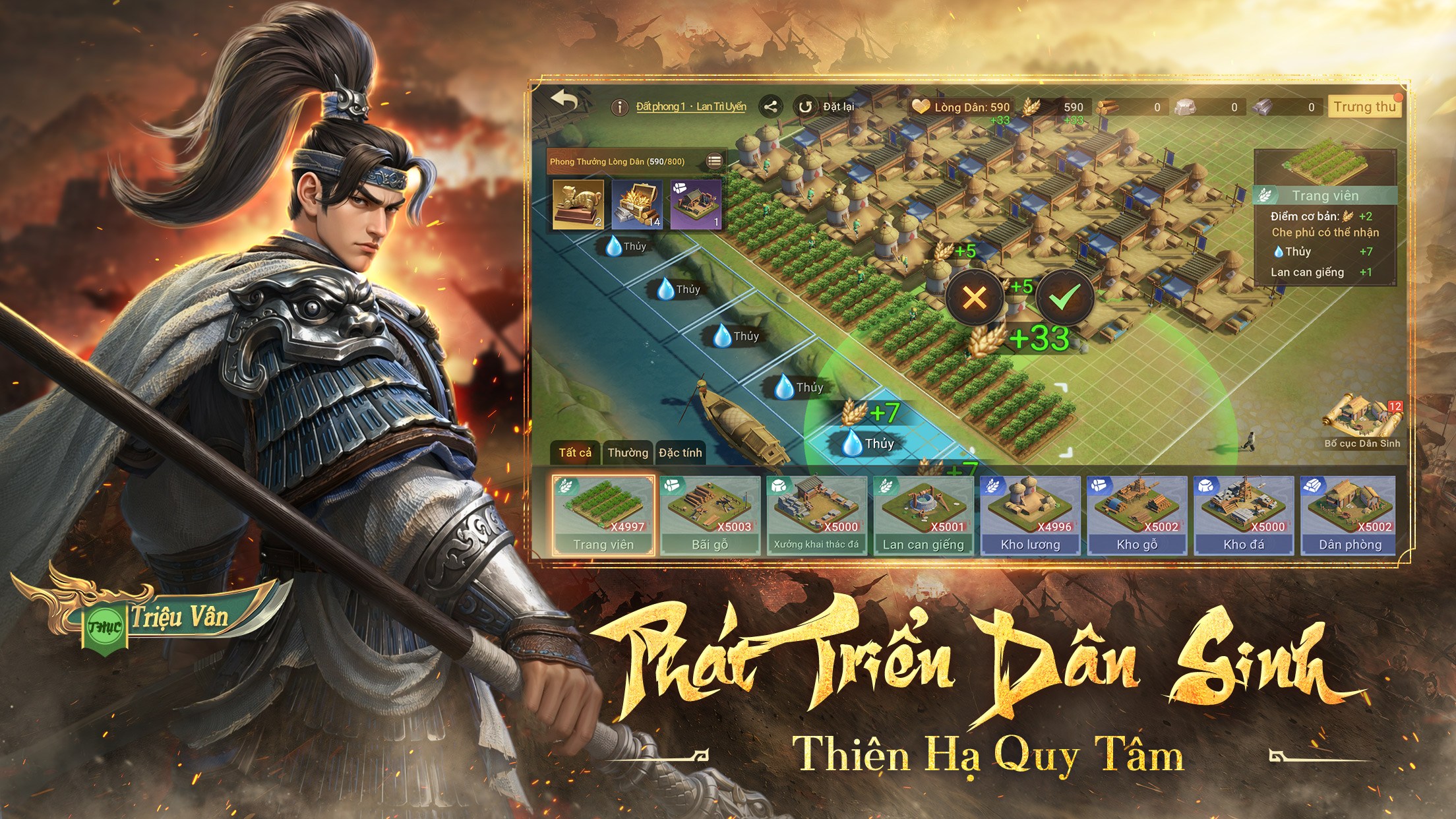 Game SLG Tam Quốc hành quân tự do "Tam Quốc: Tranh Bá Thiên Hạ" chính thức mở đăng ký trước! Ra mắt trailer CG, hẹn trước nhận miễn phí Quan Vũ!