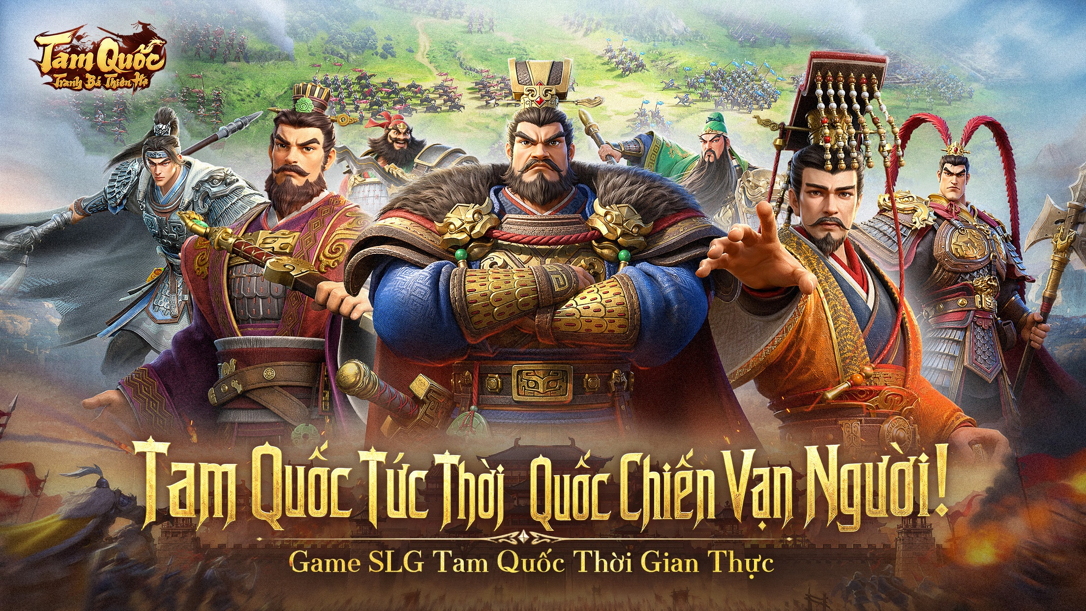 Tam Quốc Tranh Bá Thiên Hạ Hướng Dẫn Xây Thành & Quản Lý Tài Nguyên