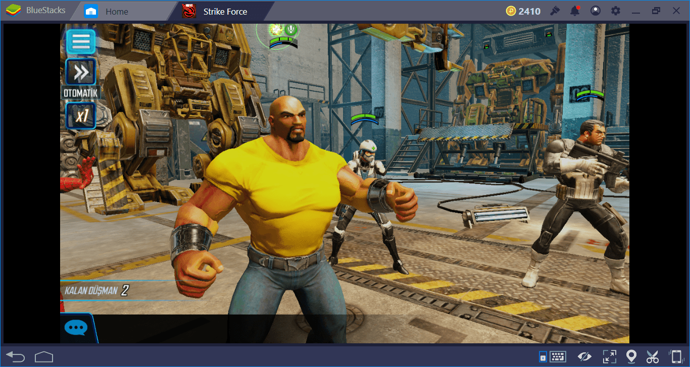 MARVEL Strike Force Savaş Sistemi ve Durum Etkileri