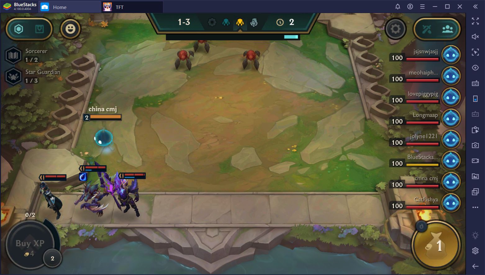 teamfight tactics bluestacks